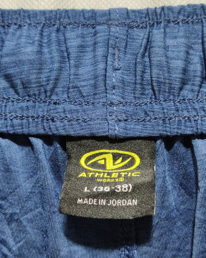 Athletic Works Blue Sport Short For Men L