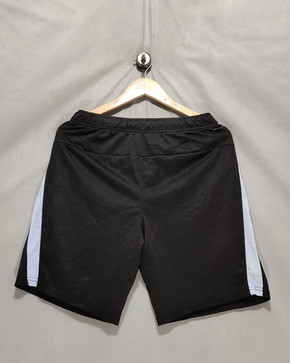 Qwick Dry Black Sport Short For Men Medium