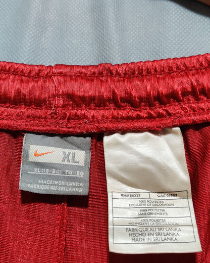 Nike Red Sport Short For Men Medium