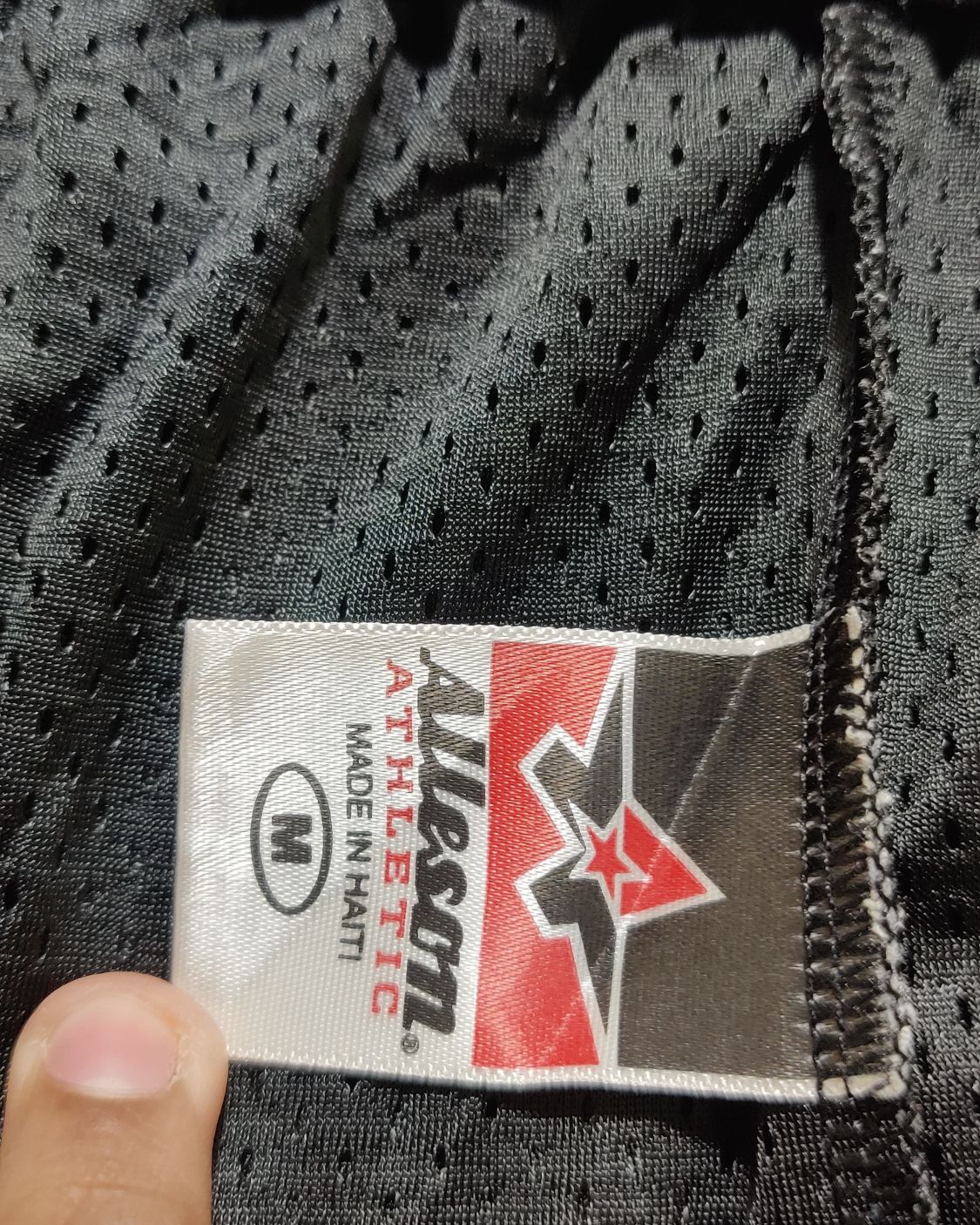 Alleson Black Sport Short For Men Medium