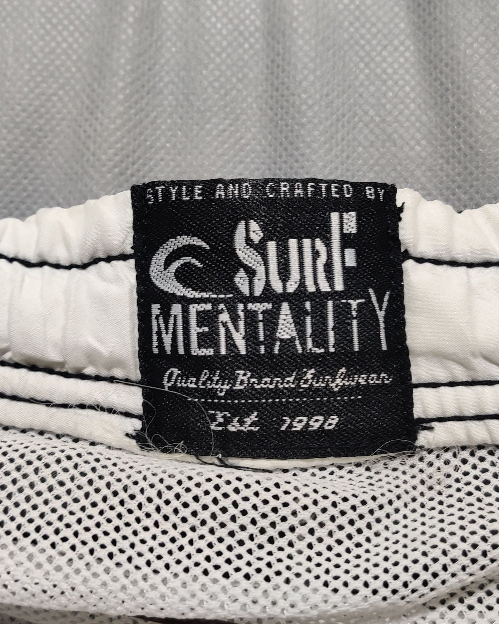 Surf Mentality Black Parachute Short For Men L