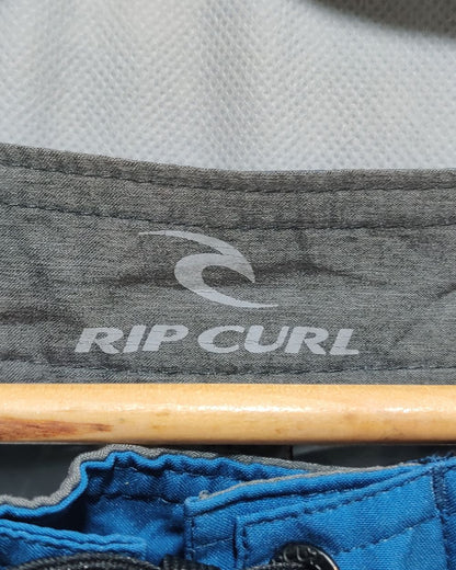 Rip Curl Blue Parachute Short For Men M