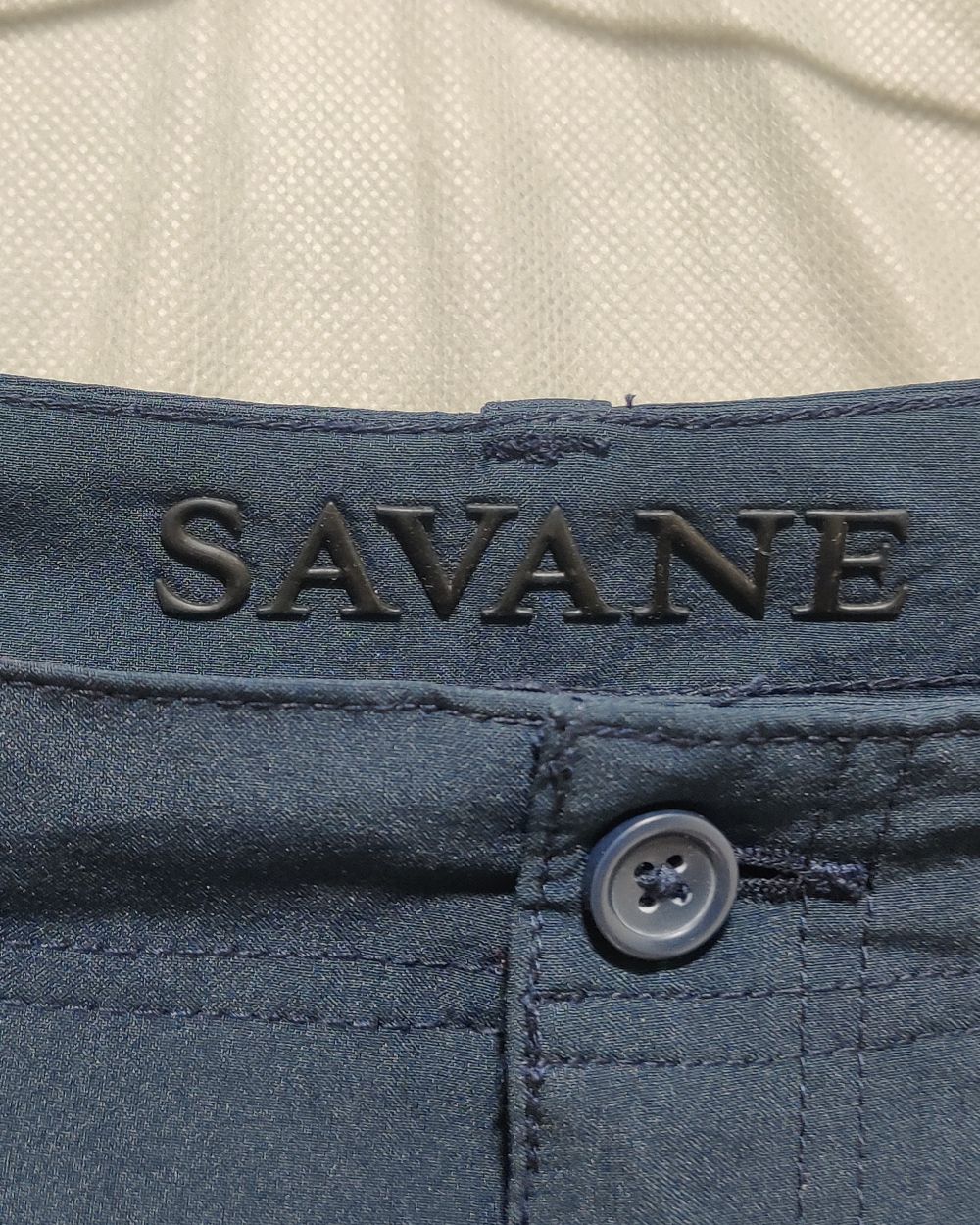 Savane Blue Parachute Short For Men XL