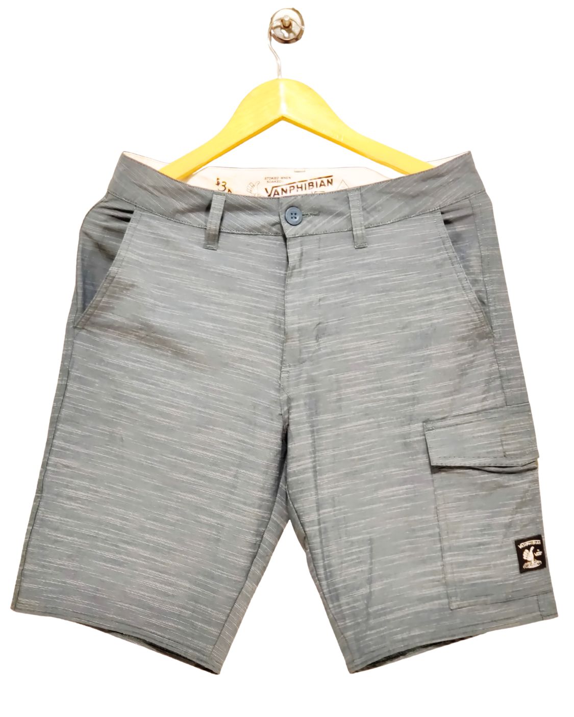 Vanphibian Blue Golf Short For Men M