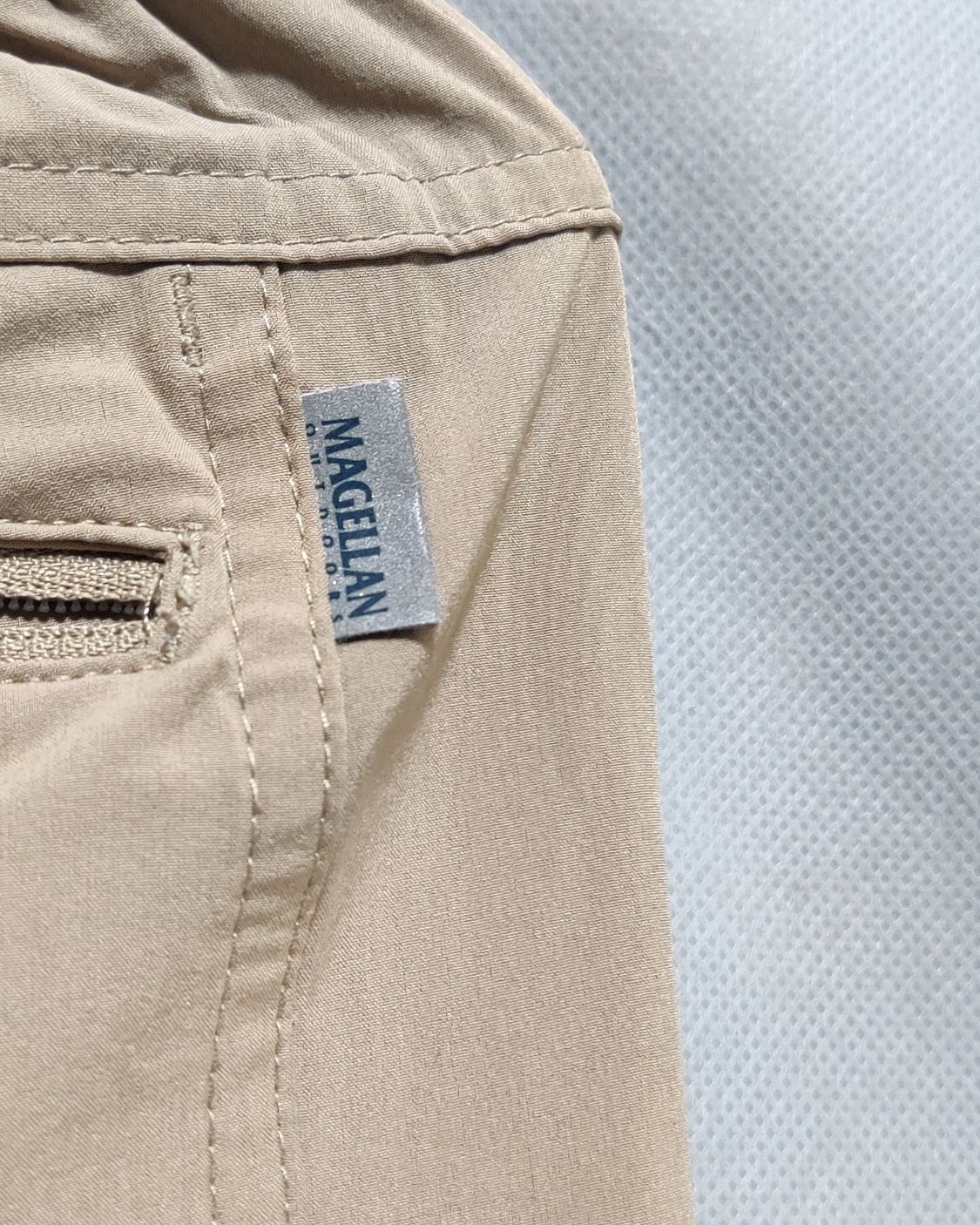 Magellan Khaki Parachute Short For Men M