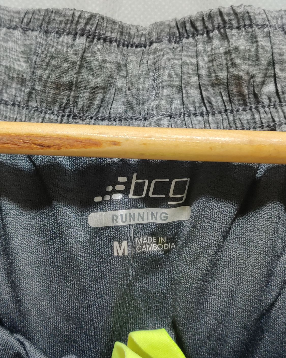 Bcg Gray Parachute Short For Men M