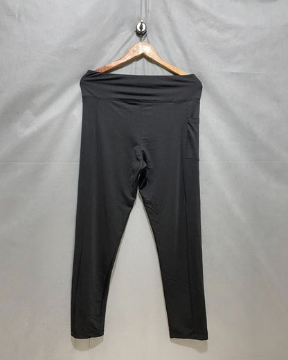 Zone Pro Black Sport Gym Tights For Women XL
