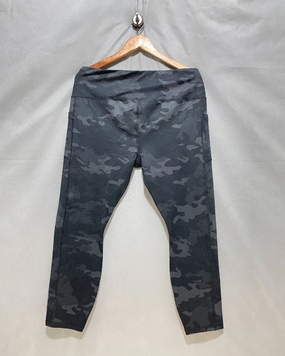 Avia Black Sport Gym Tights For Women XXL