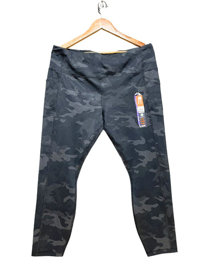 Avia Black Sport Gym Tights For Women XXL