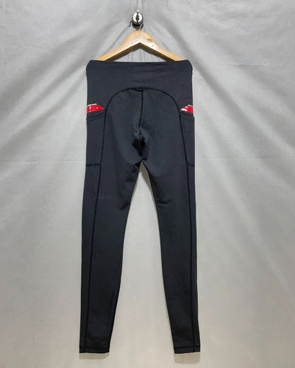 Tiger Rock Black Sport Gym Tights For Women L