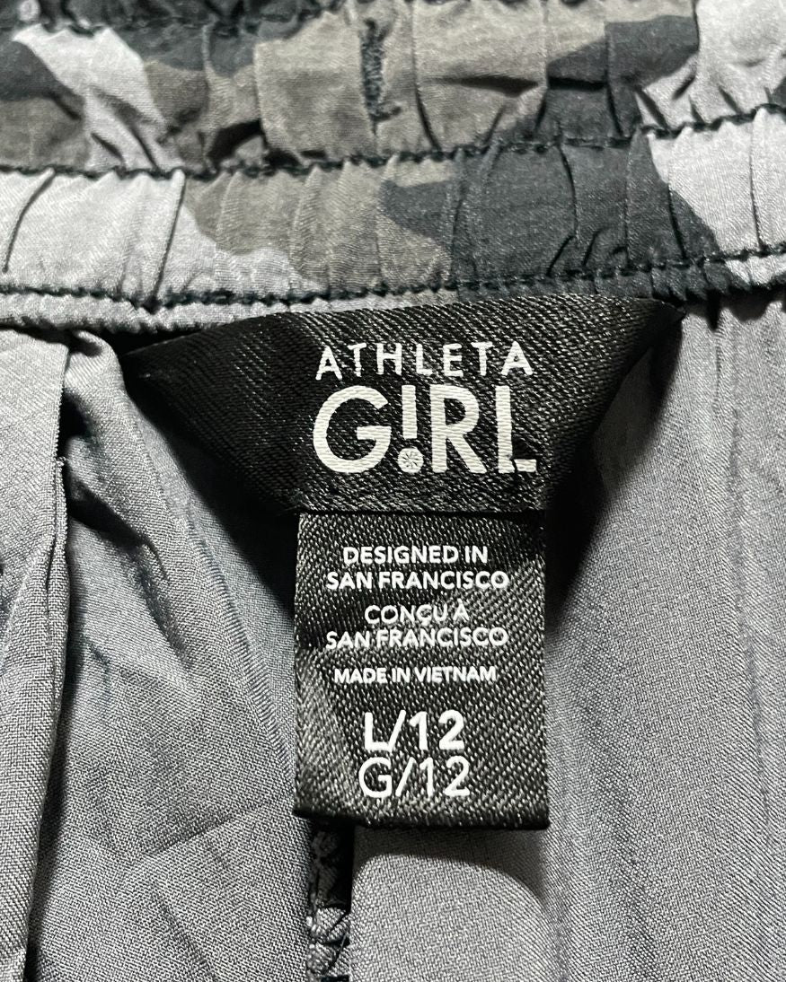 Athleta Girl Camouflage Sport Short For Girl 14 Years
