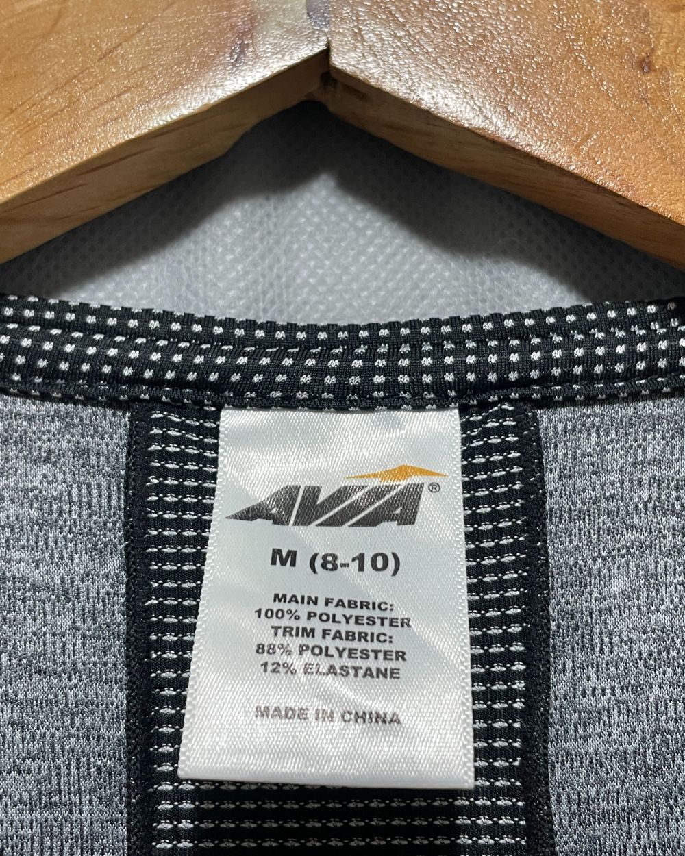 Avia Gray Sport Vest T Shirt For Women M