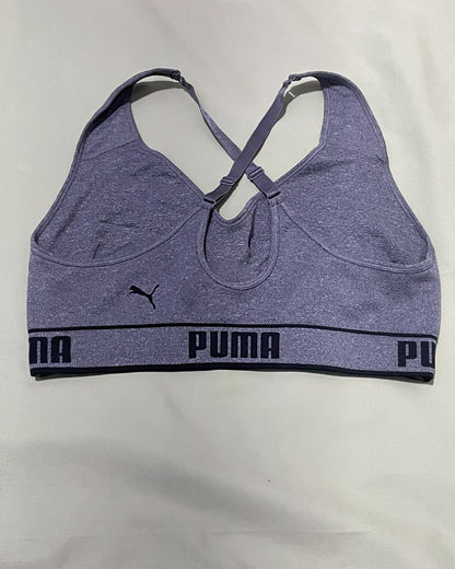 Puma Gray Bra For Women XL