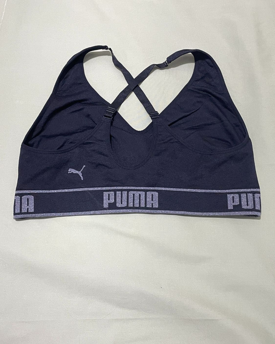 Puma Black Sport Bra For Women XL