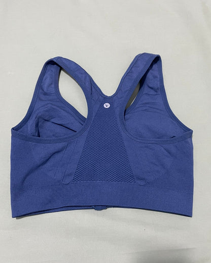 Velocity Purple Sport Bra For Women M