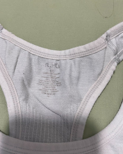 Ryka White Sport Bra For Women Large