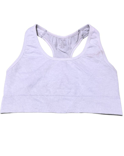 Ryka White Sport Bra For Women Large