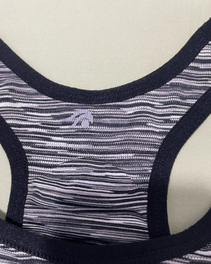 Thrift Hub Gray Sport Bra For Women Large