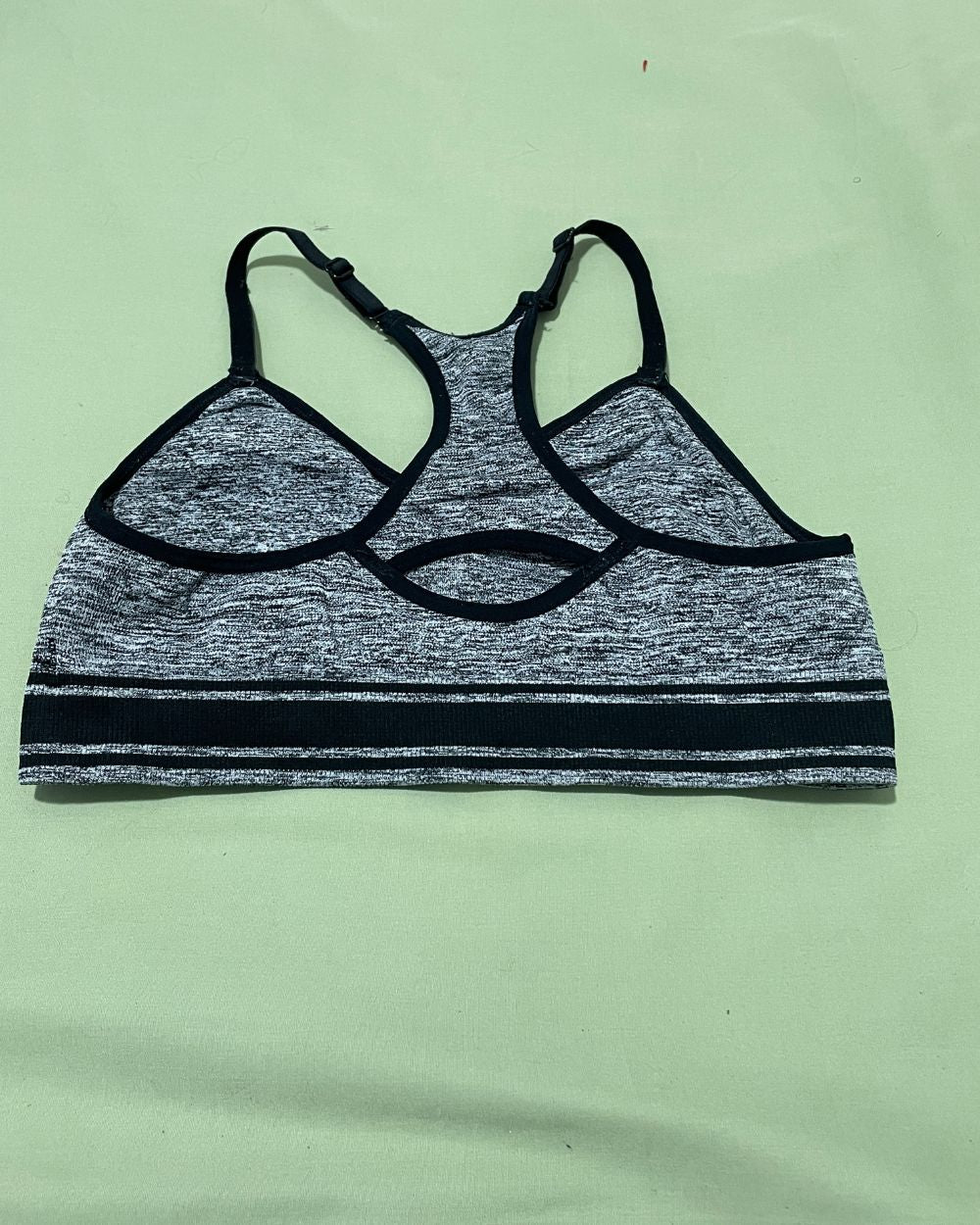 Athletic Works Gray Sport Bra For Women Large