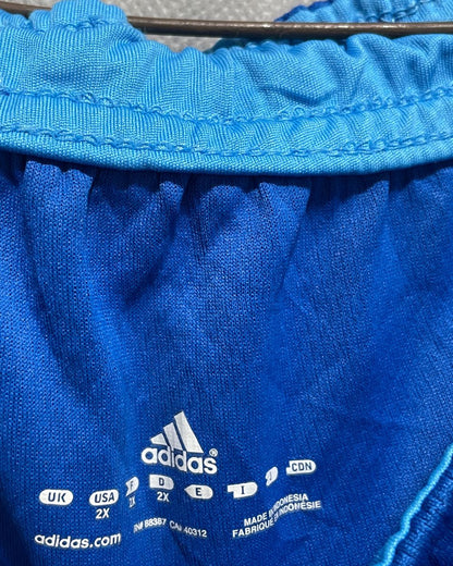 Adidas Blue Sport Short For Men XX Large