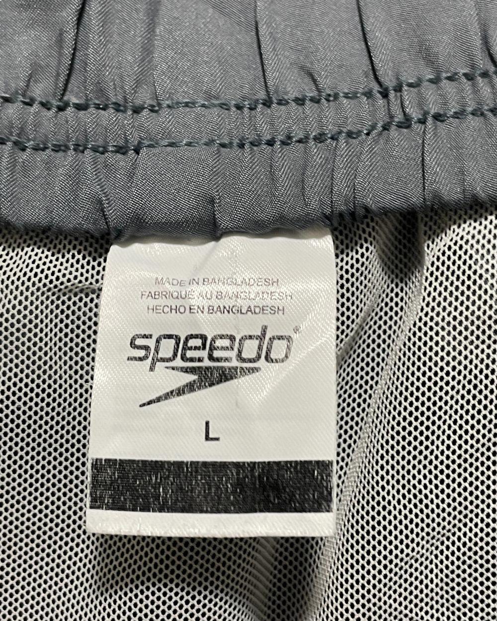 Speedo Black Sport Short For Men L