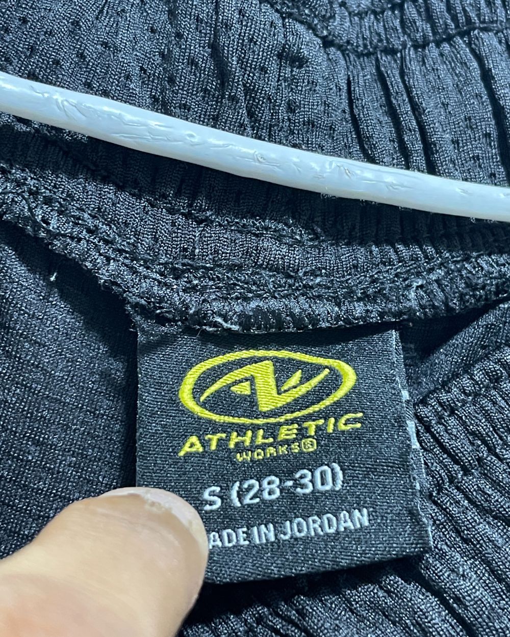 Athletic Works Black Sport Short For Men M