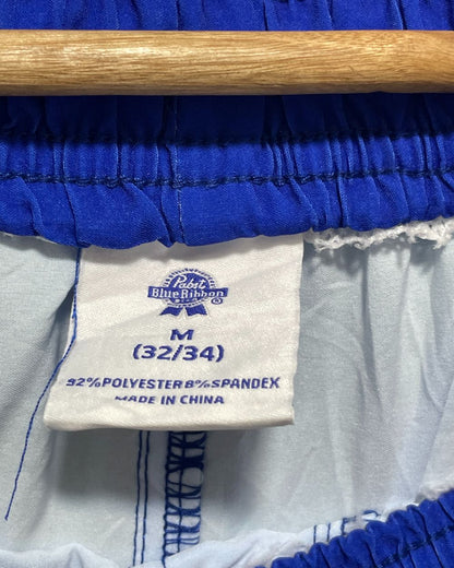 Pabst Blue Ribbon Blue Sport Short For Men L