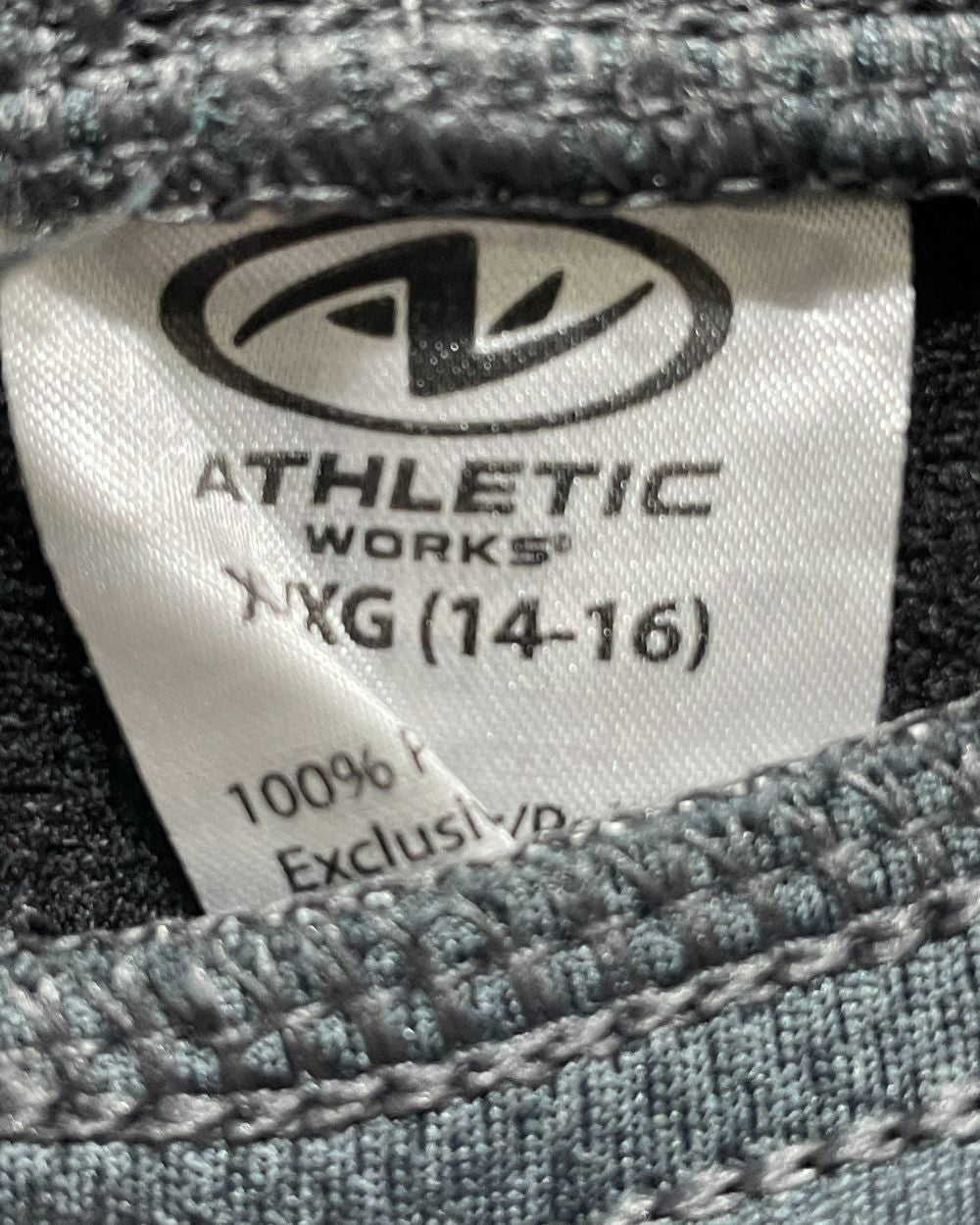 Athletic Works Black Sport Trouser For Men S