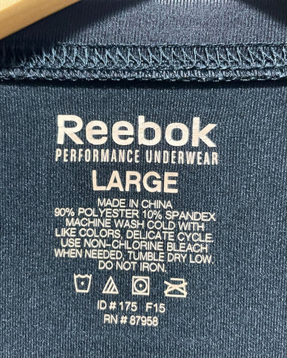 Reebok Black Sport T Shirt  For Men L