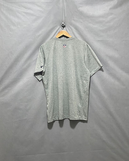 NFL Gray Sport T Shirt  For Men L