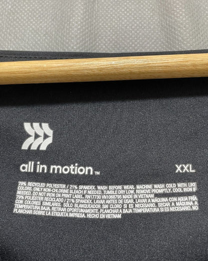 All In Motion Black Sport Gym Tights For Women L