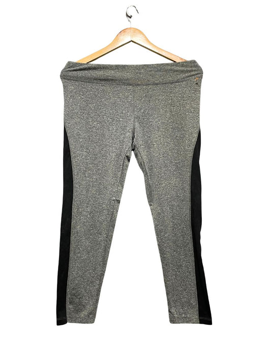 Ambiance  Gray Sport Gym Tights For Women L