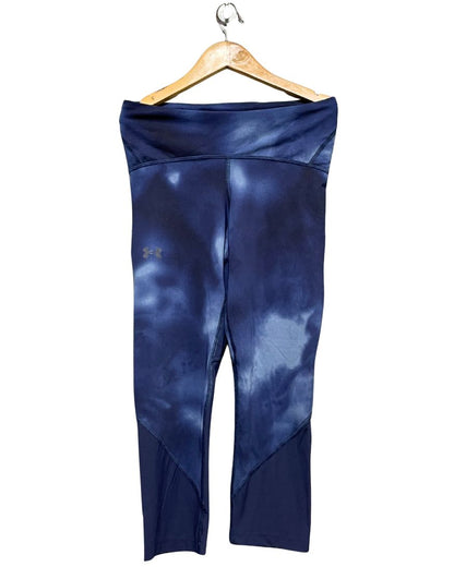 Under Armour Blue Sport Gym Tights For Women M