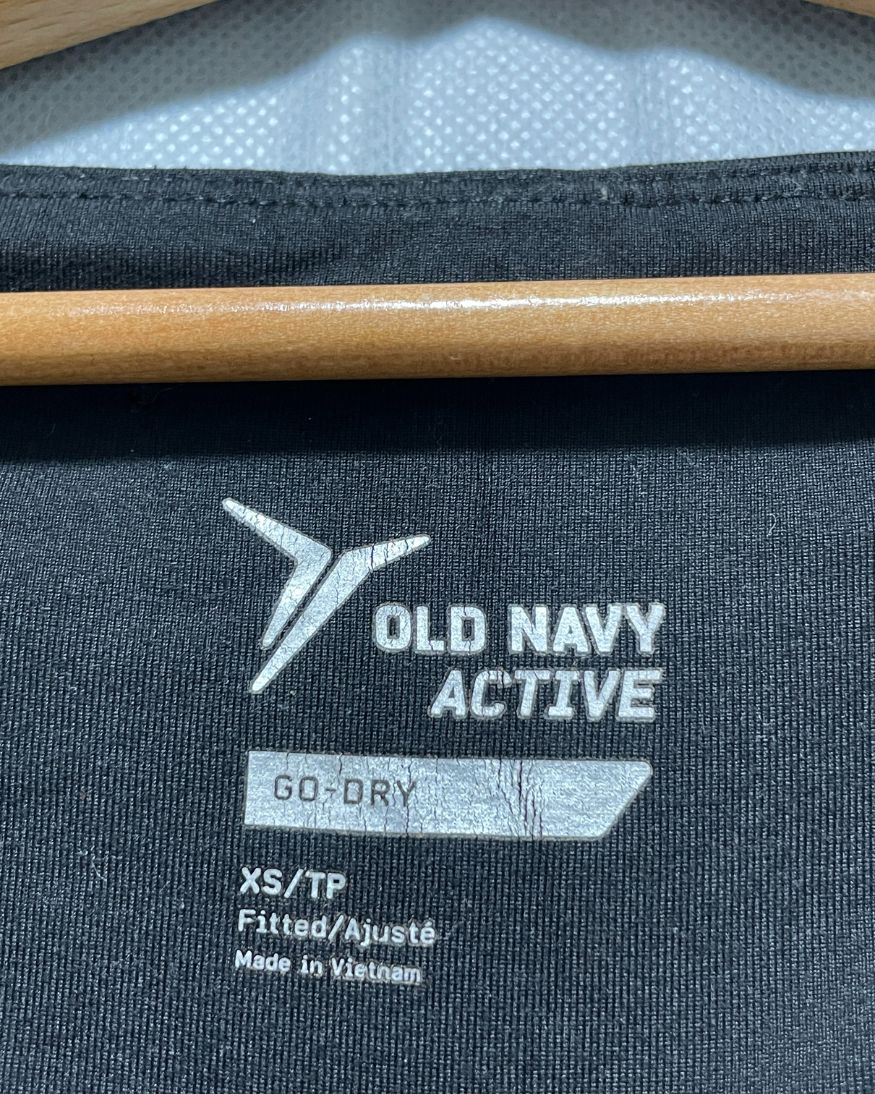 Old Navy Black Sport Gym Tights For Women XS