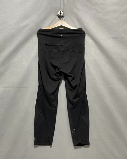 Old Navy Black Sport Gym Tights For Women XS