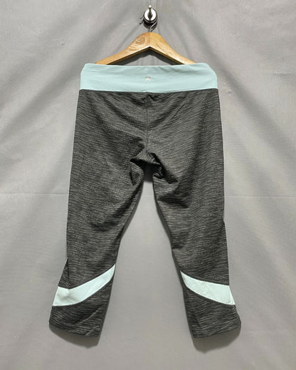 Xersion Gray Sport Gym Tights For Women L