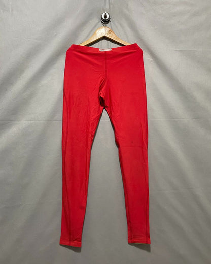 Under Armour Red Sport Gym Tights For Women M