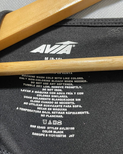 Avia Black Sport Gym Tights For Women XL