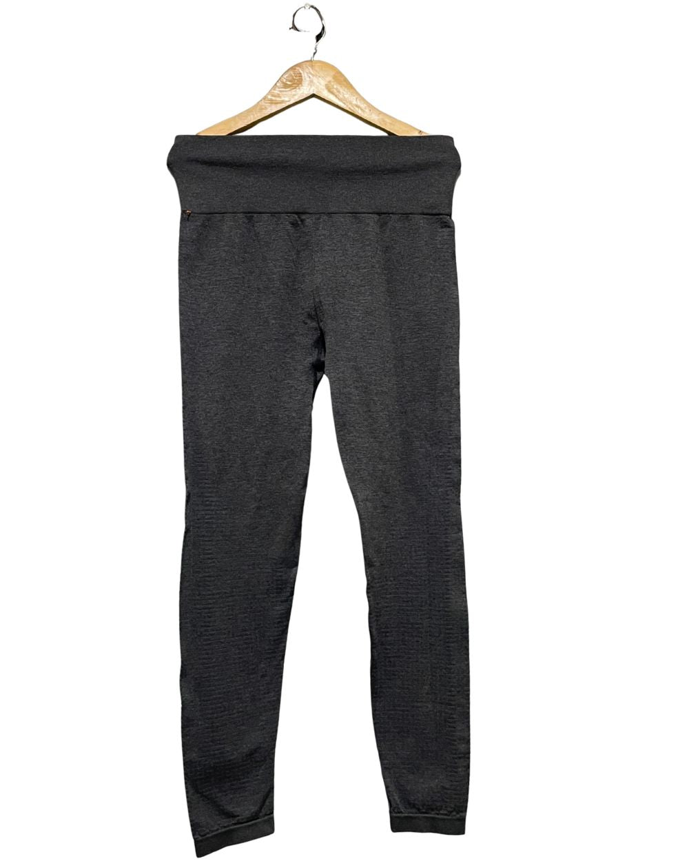 Thrift Hub Gray Sport Gym Tights For Women M