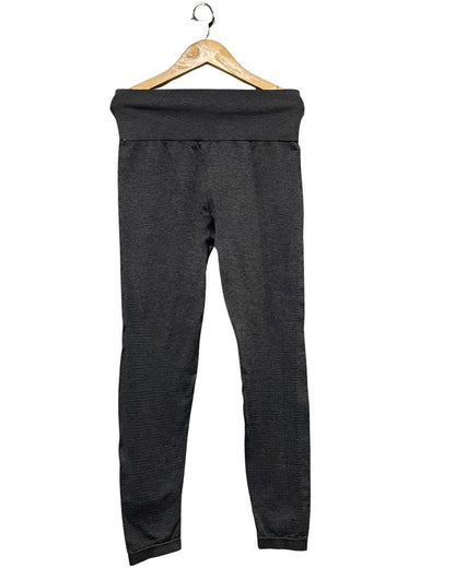 Thrift Hub Gray Sport Gym Tights For Women M