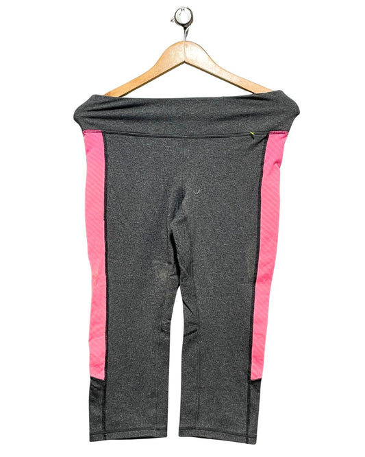 Tek Gear Gray Sport Gym Tights For Women L