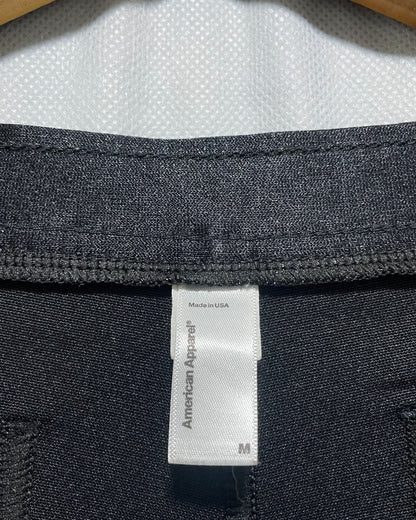 American Apparel Black Sport Gym Tights For Women M