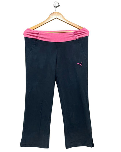 Puma Black Sport Gym Tights For Women L