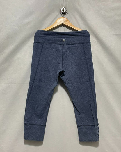 Calvin Klein Blue Sport Gym Tights For Women M