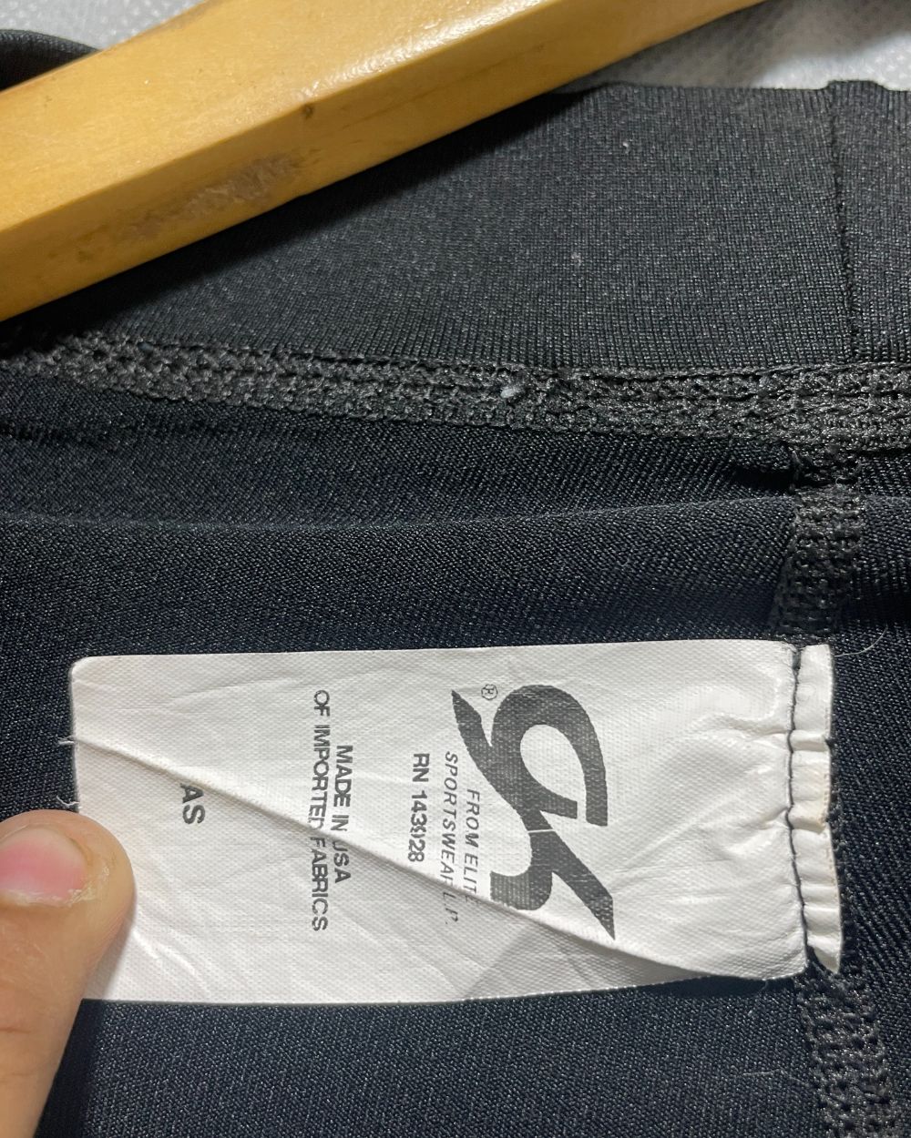 gk Black Sport Gym Tights For Women XS