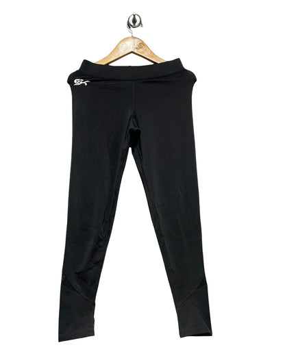 gk Black Sport Gym Tights For Women XS