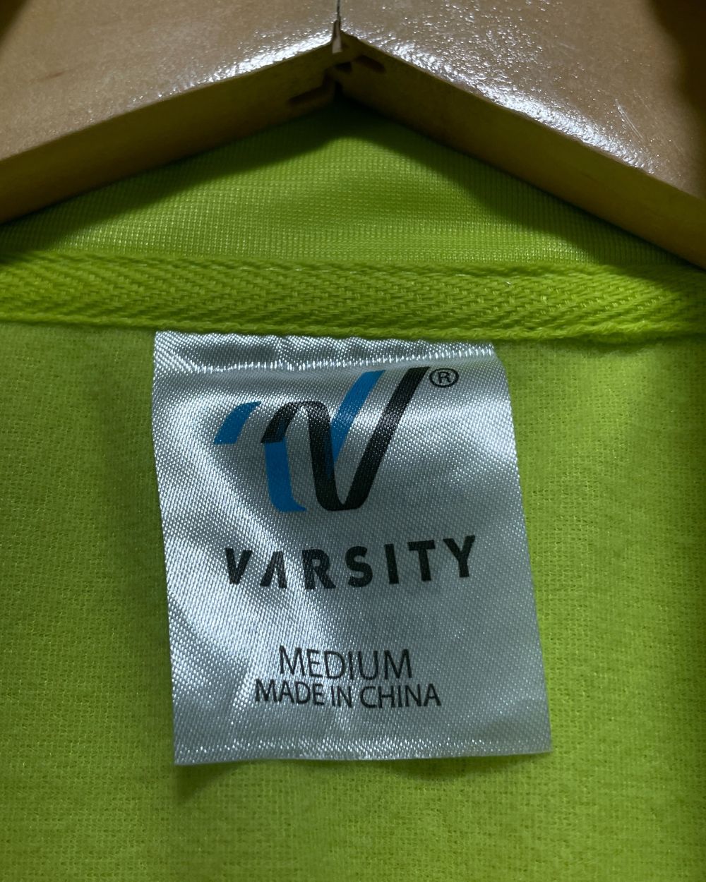 Varsity Green For Men Sport Zipper M