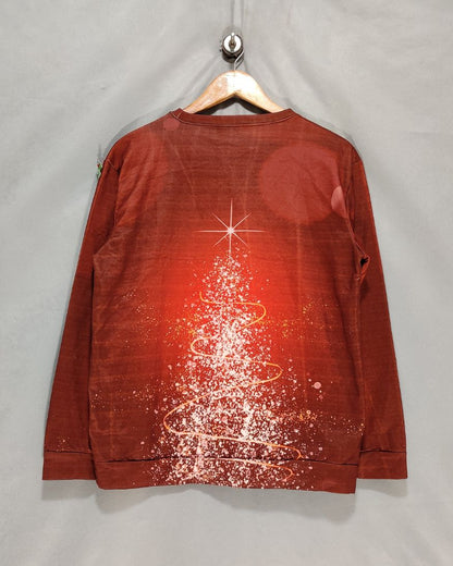 Thrift Hub Brown Sweatshirt For Women L