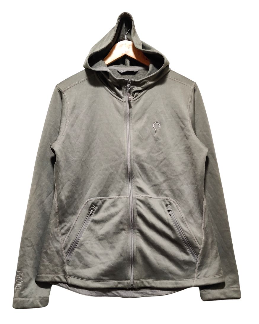 Prois Gray Zipper For Women L