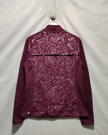 Fabletics Maroon Zipper For Women L